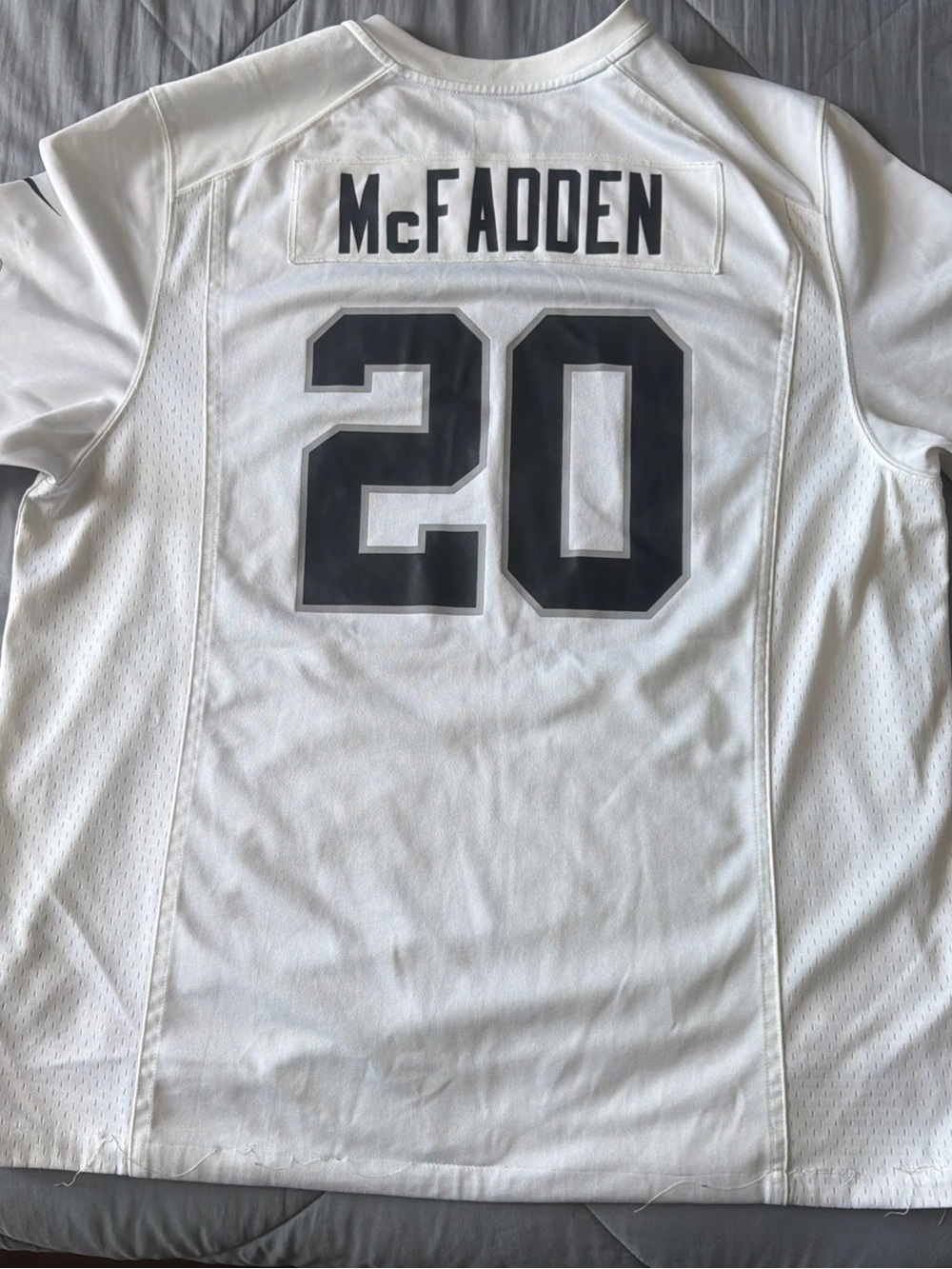 Oakland Raiders Darren McFadden #20 NFL Equipment OnField  nike Jersey Size XL